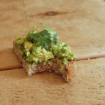 avocado toast bite