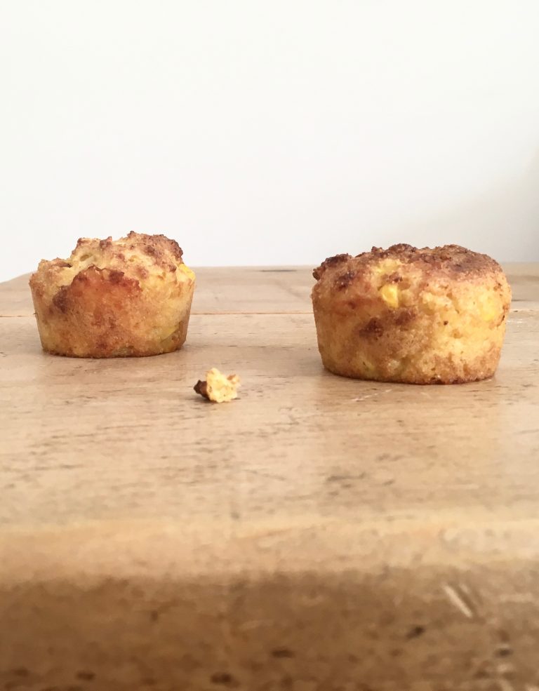 Cheesy Cornbread Muffins - thelittleloaf