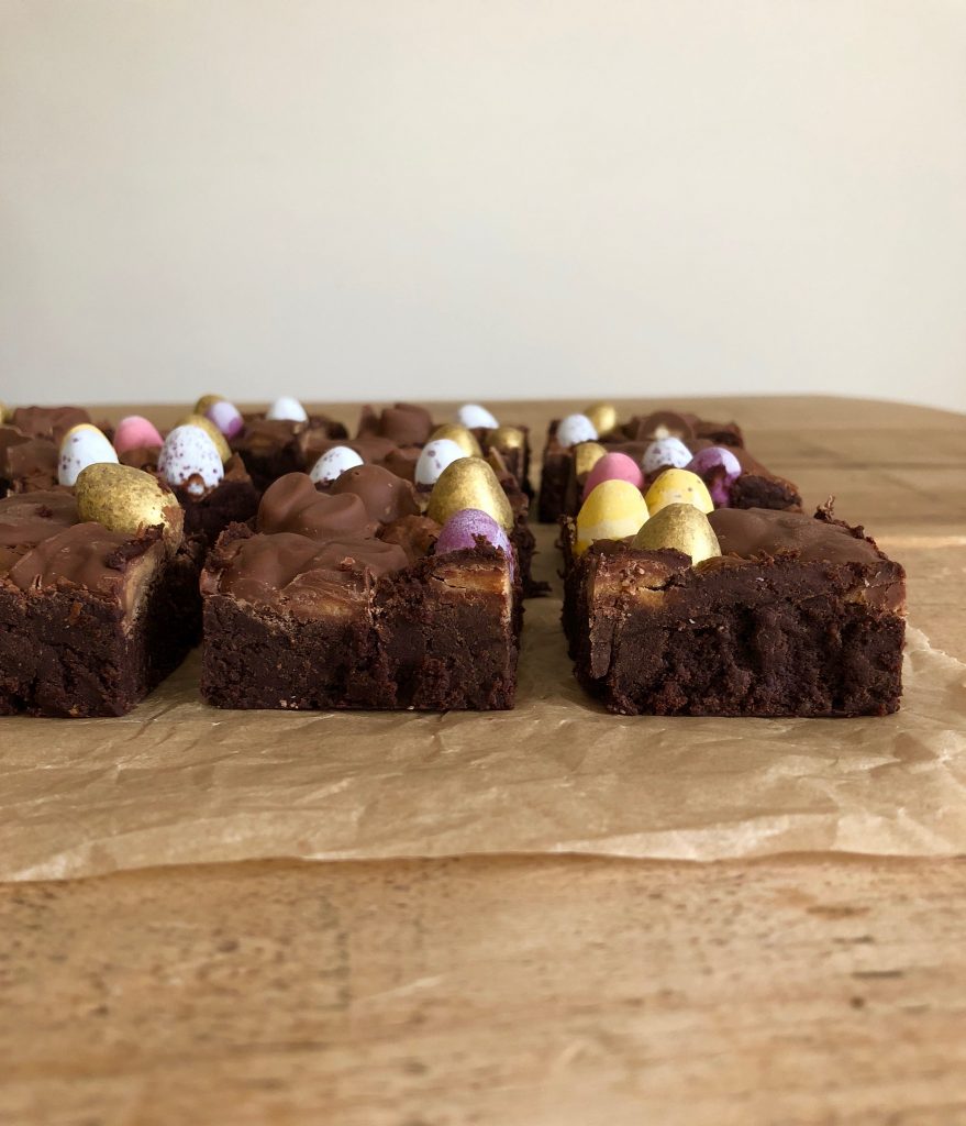 Chocolate Easter Egg Brownies 4