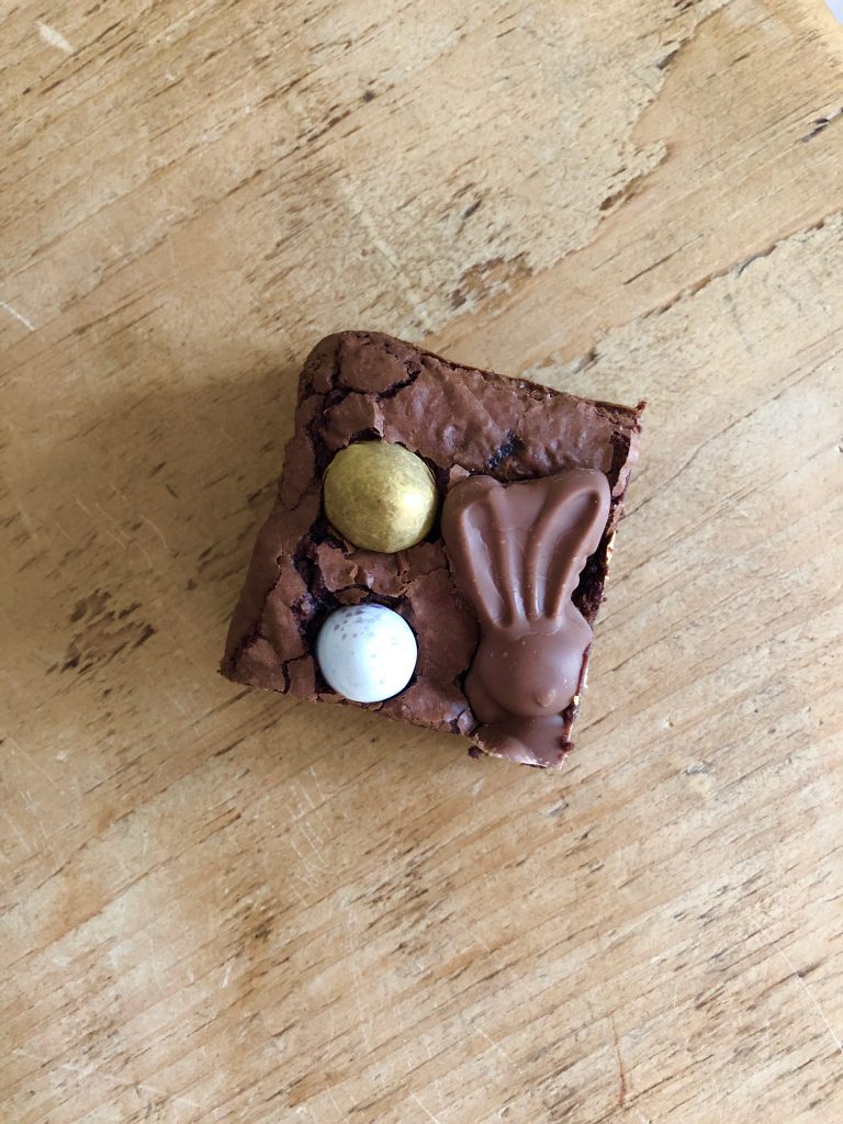 Chocolate Easter Egg Brownie